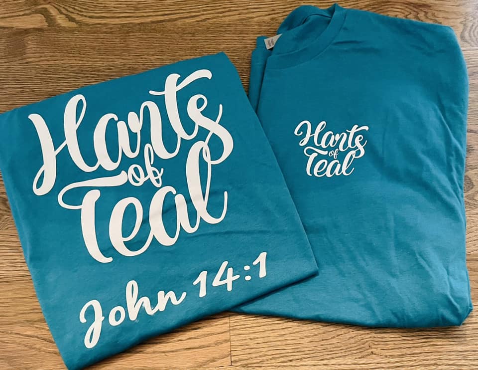 Harts of Teal - John 14:1