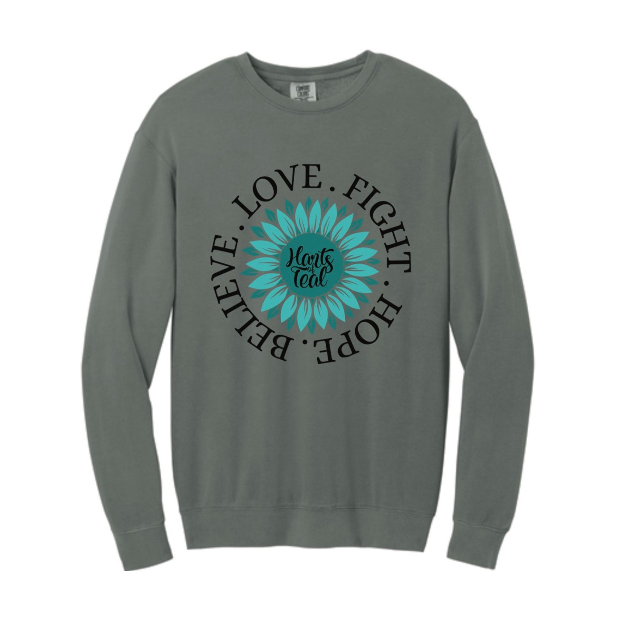 Love.Fight.Believe.Hope- Crewneck Sweatshirt